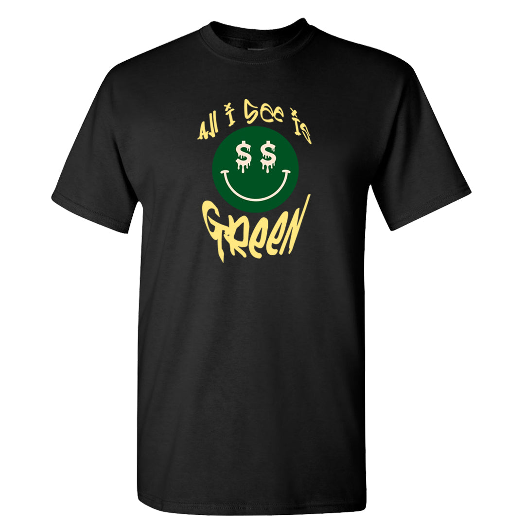 Golf Change 1s T Shirt | All I See Is Green, Black