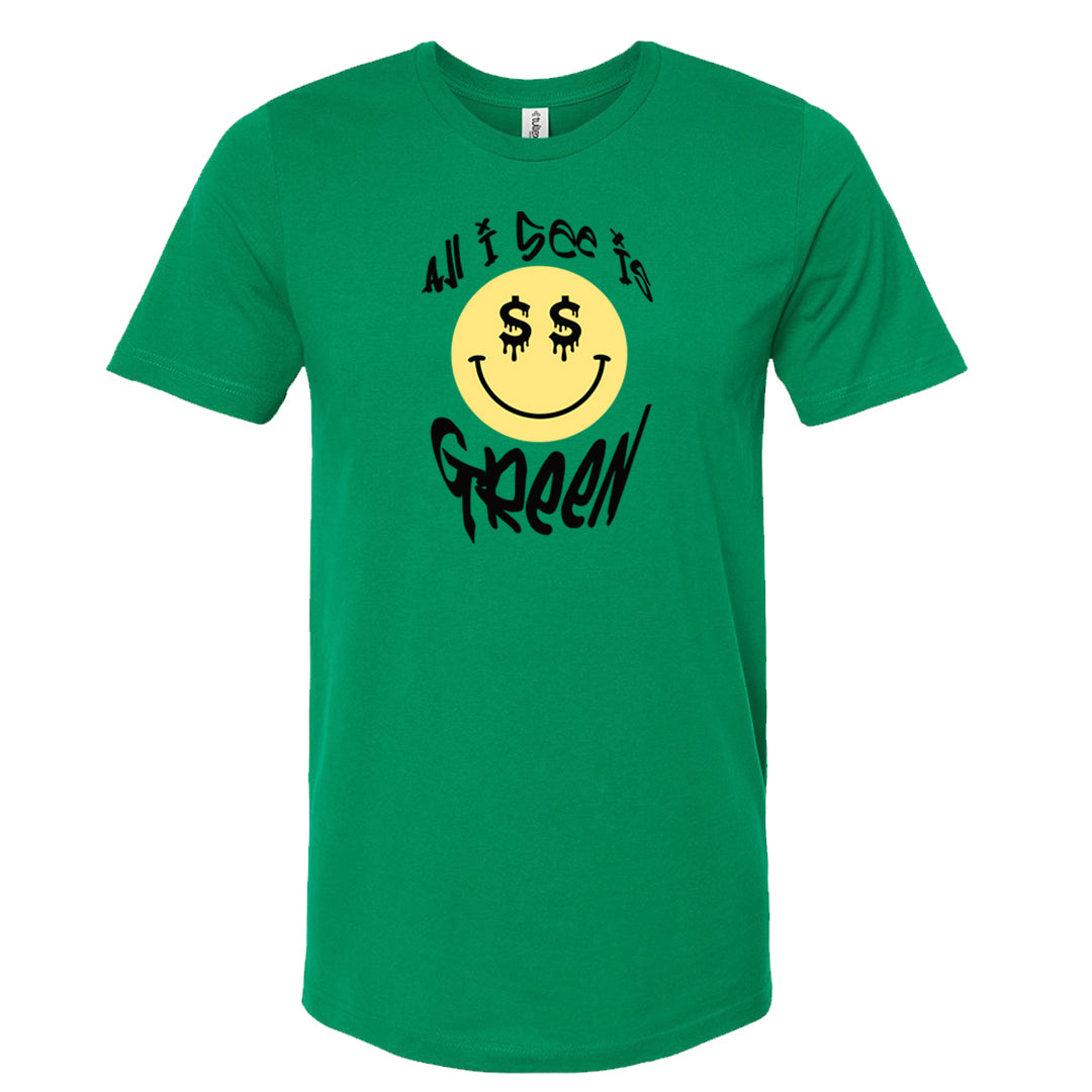 Golf Change 1s T Shirt | All I See Is Green, Kelly
