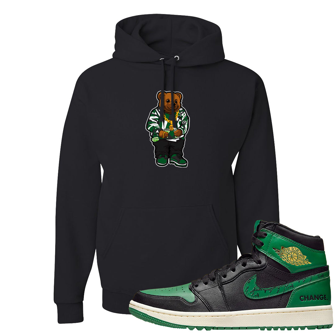 Golf Change 1s Hoodie | Sweater Bear, Black