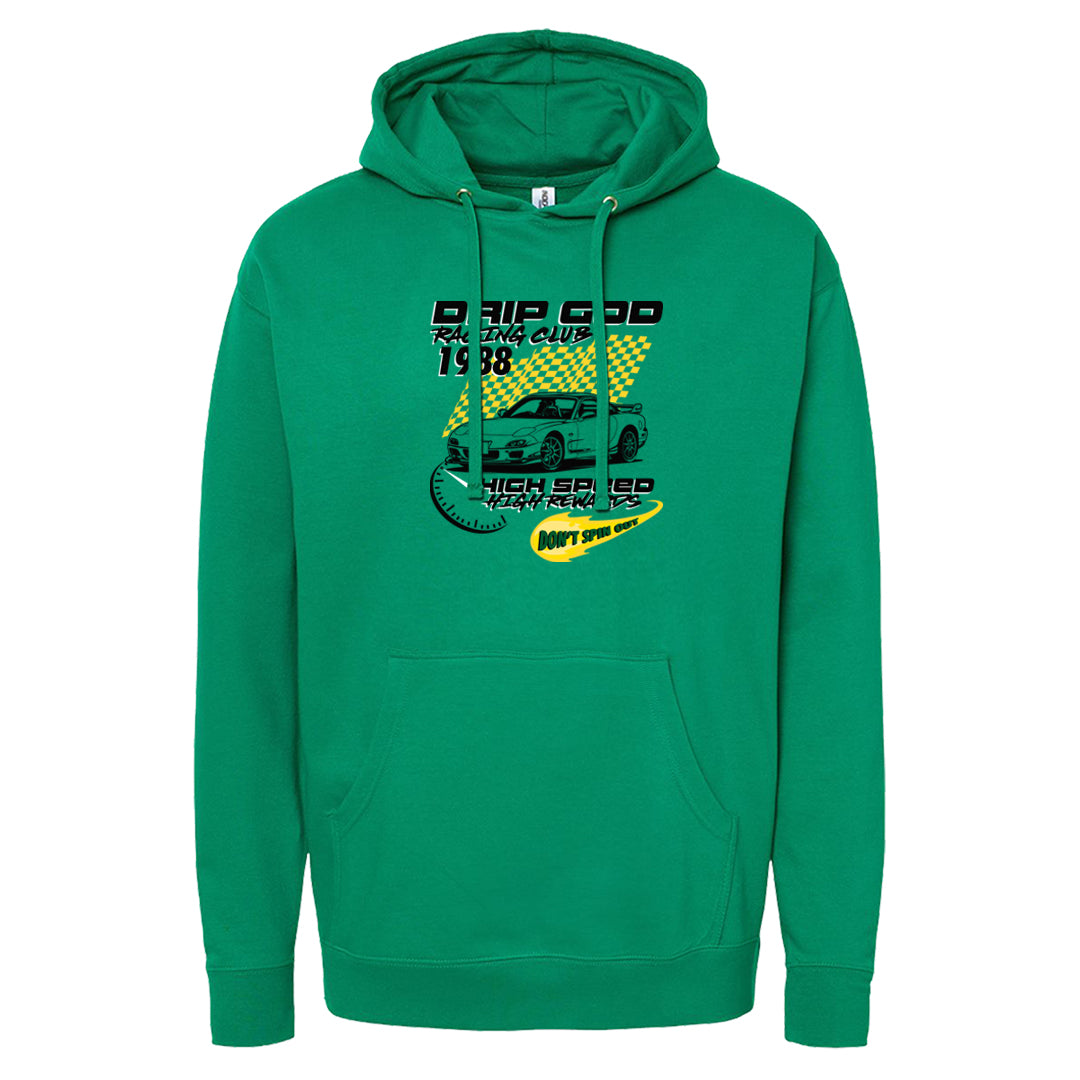 Golf Change 1s Hoodie | Drip God Racing Club, Kelly