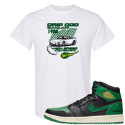 Golf Change 1s T Shirt | Drip God Racing Club, White