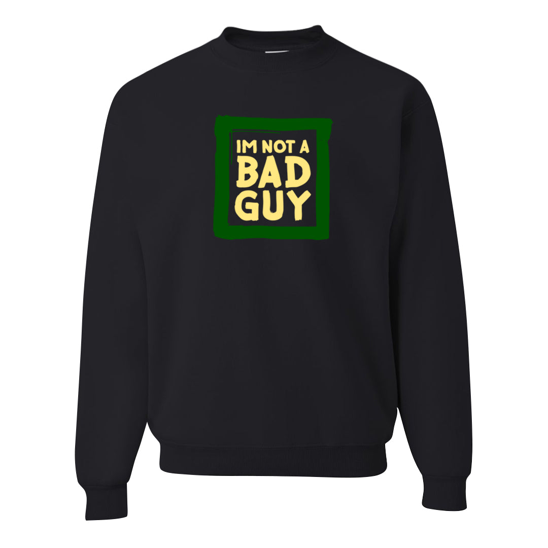 Golf Change 1s Crewneck Sweatshirt | I'm Not A Bad Guy, Black