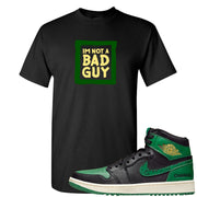 Golf Change 1s T Shirt | I'm Not A Bad Guy, Black