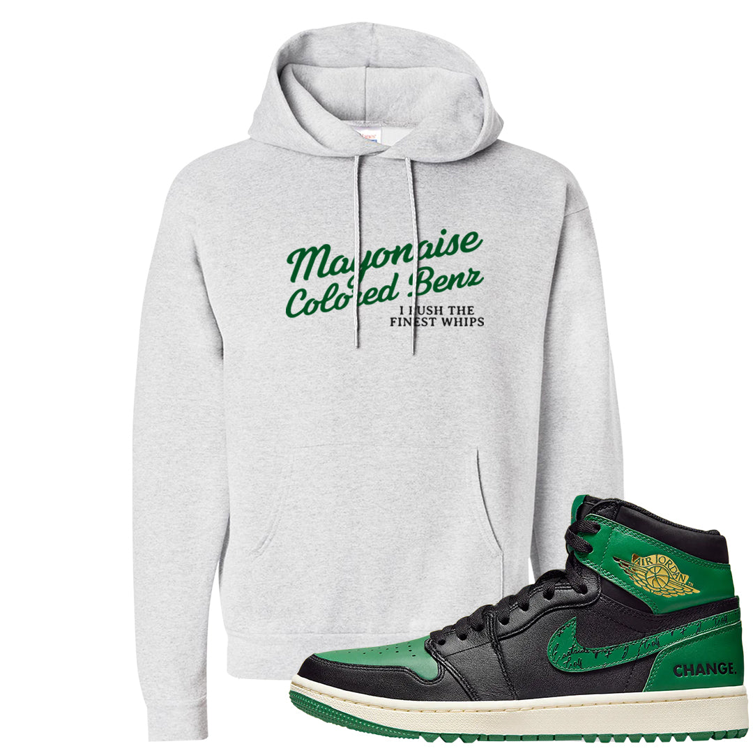 Golf Change 1s Hoodie | Mayonaise Colored Benz, Ash