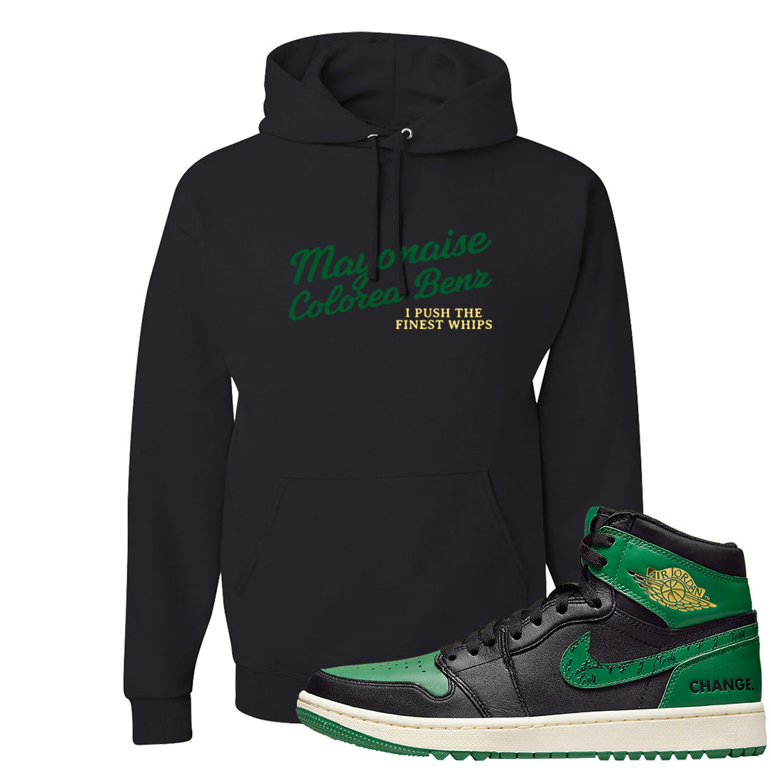 Golf Change 1s Hoodie | Mayonaise Colored Benz, Black