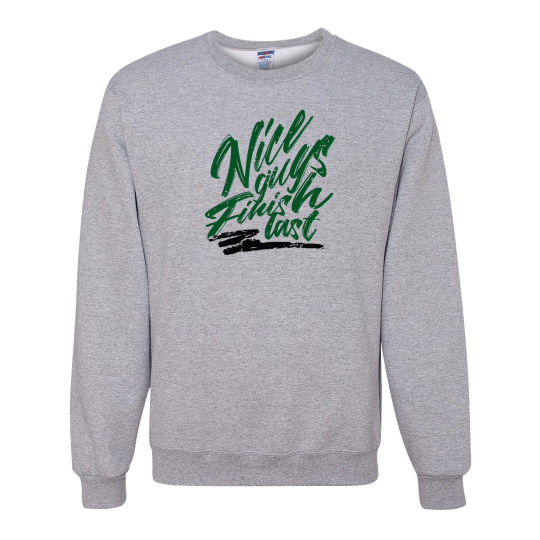 Golf Change 1s Crewneck Sweatshirt | Nice Guys Finish Last, Ash