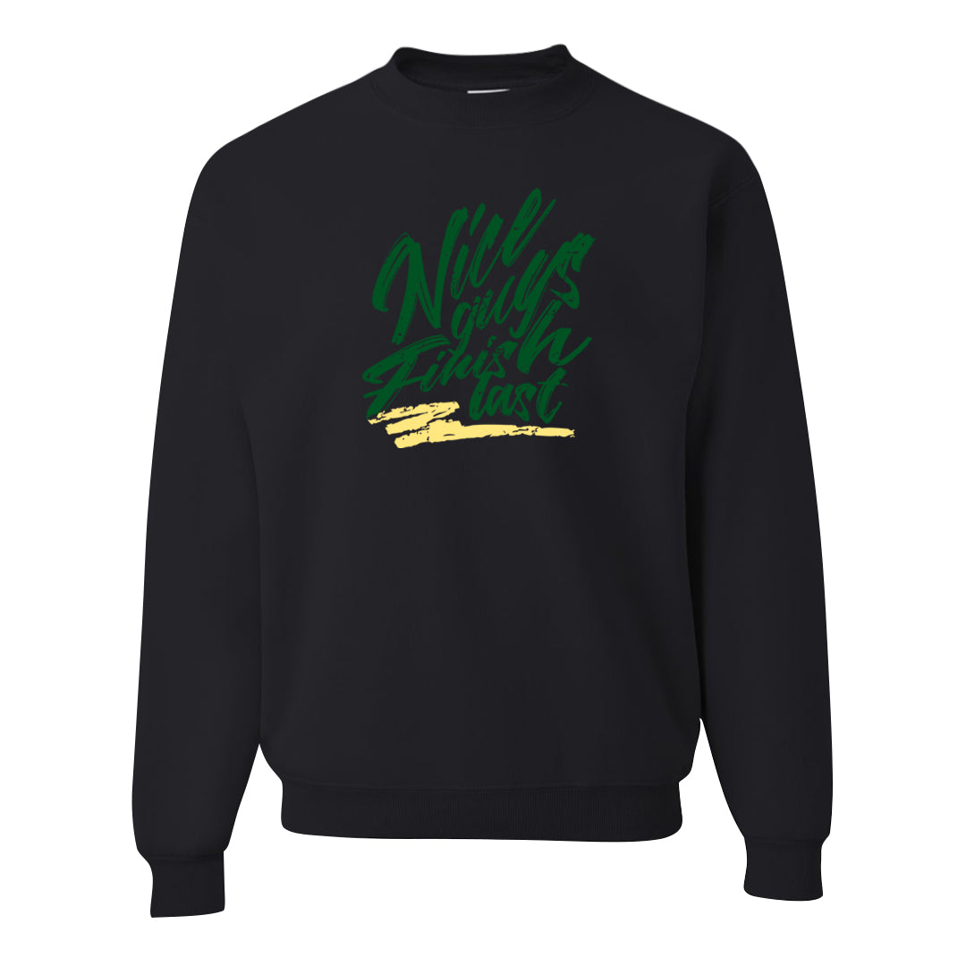 Golf Change 1s Crewneck Sweatshirt | Nice Guys Finish Last, Black