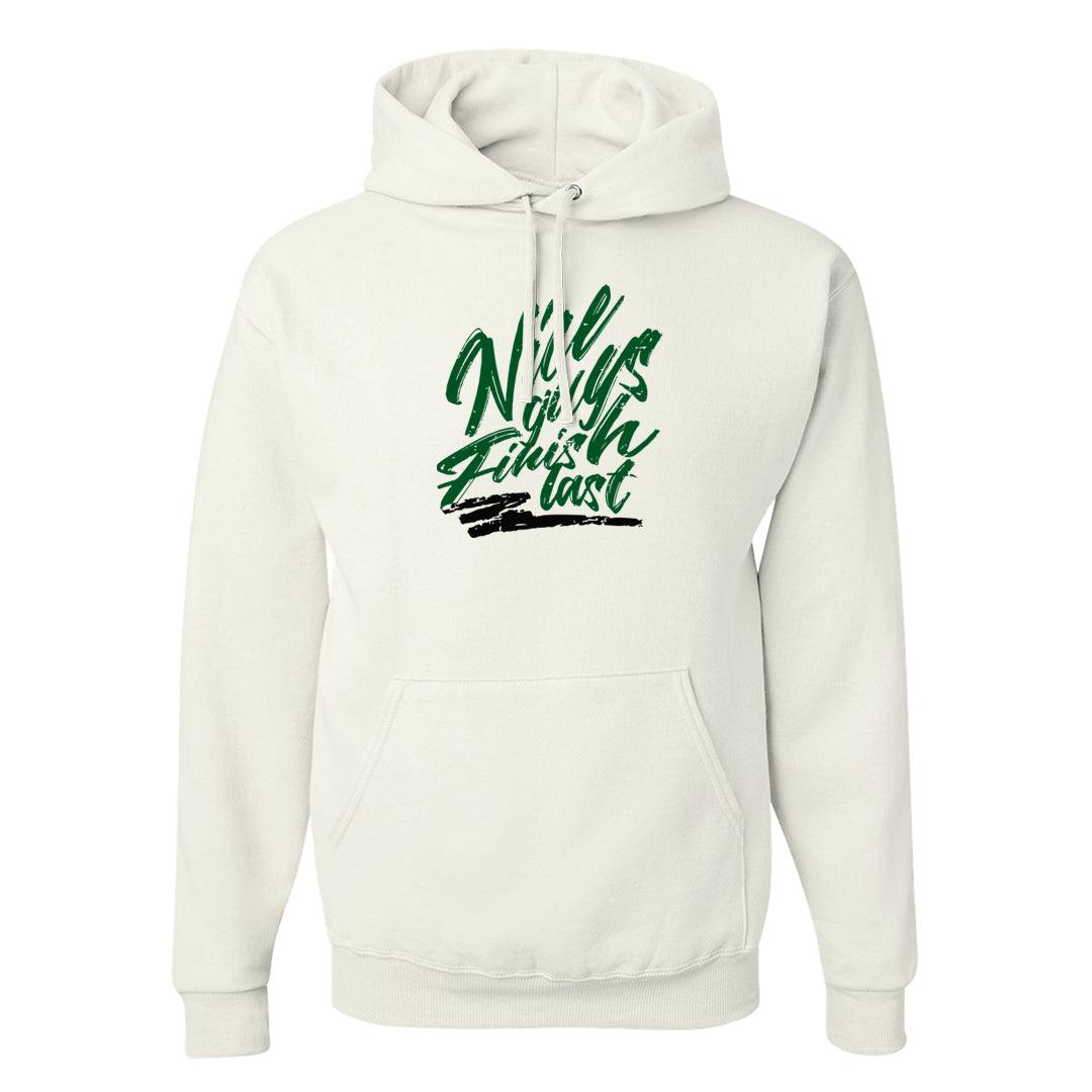 Golf Change 1s Hoodie | Nice Guys Finish Last, White