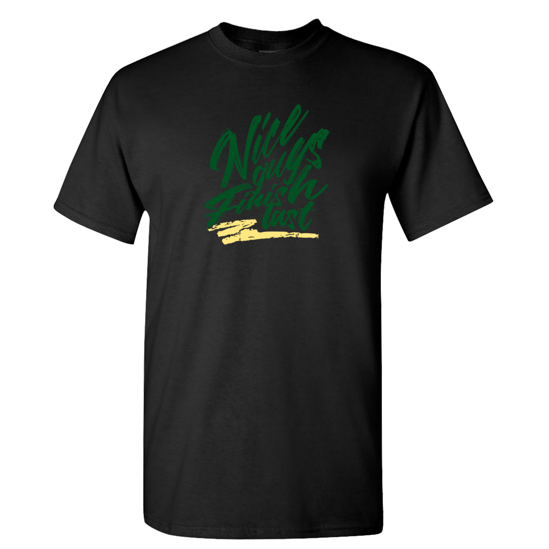 Golf Change 1s T Shirt | Nice Guys Finish Last, Black