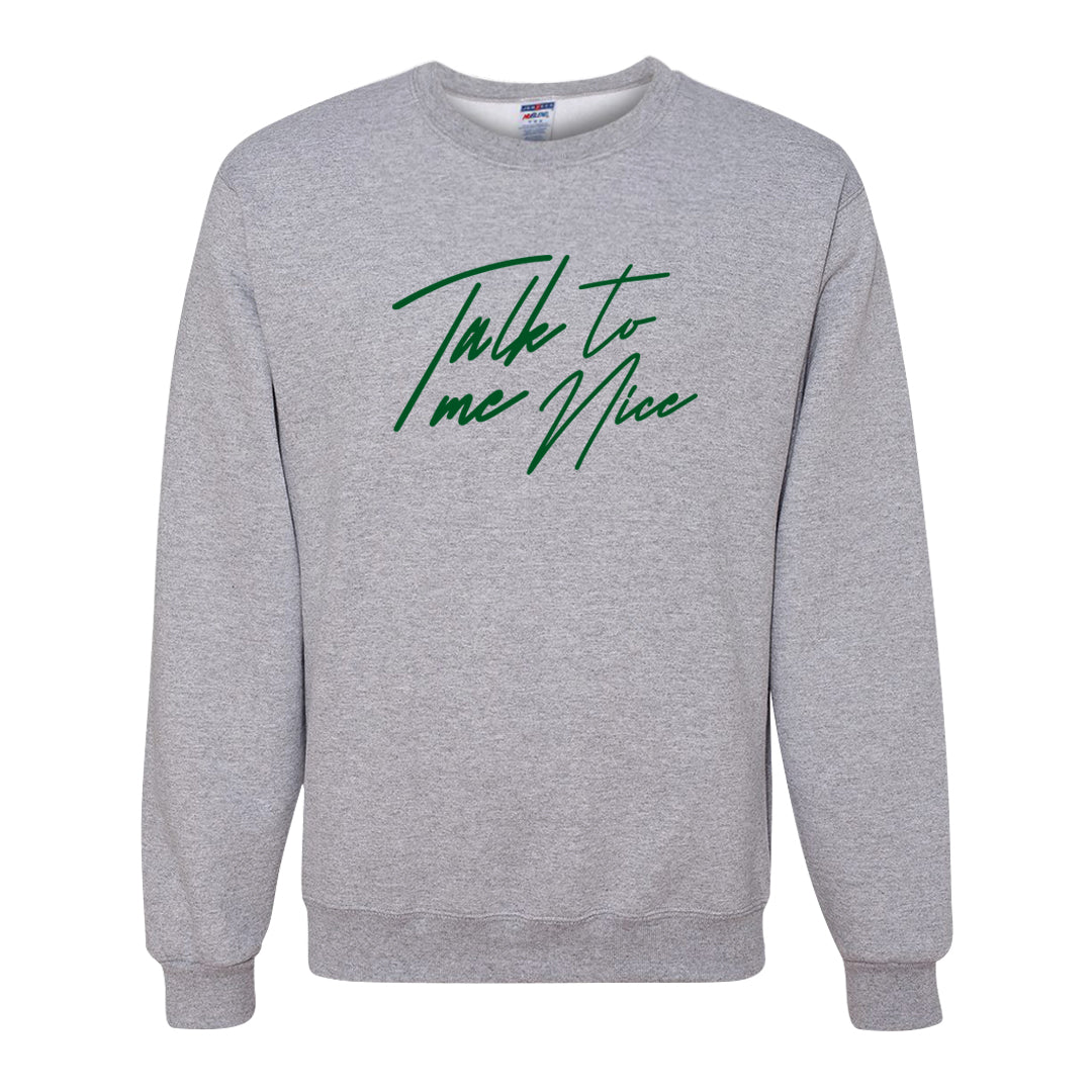 Golf Change 1s Crewneck Sweatshirt | Talk To Me Nice, Ash