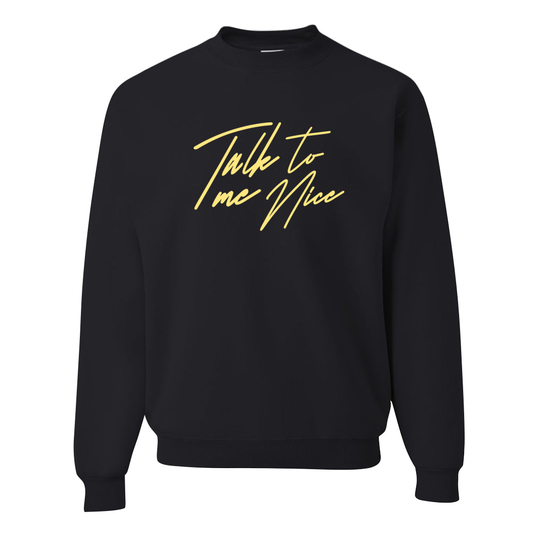 Golf Change 1s Crewneck Sweatshirt | Talk To Me Nice, Black