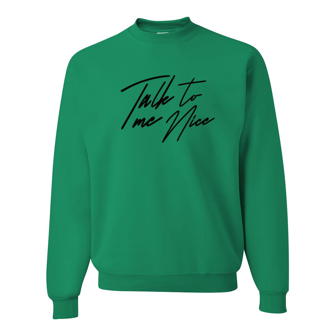 Golf Change 1s Crewneck Sweatshirt | Talk To Me Nice, Kelly