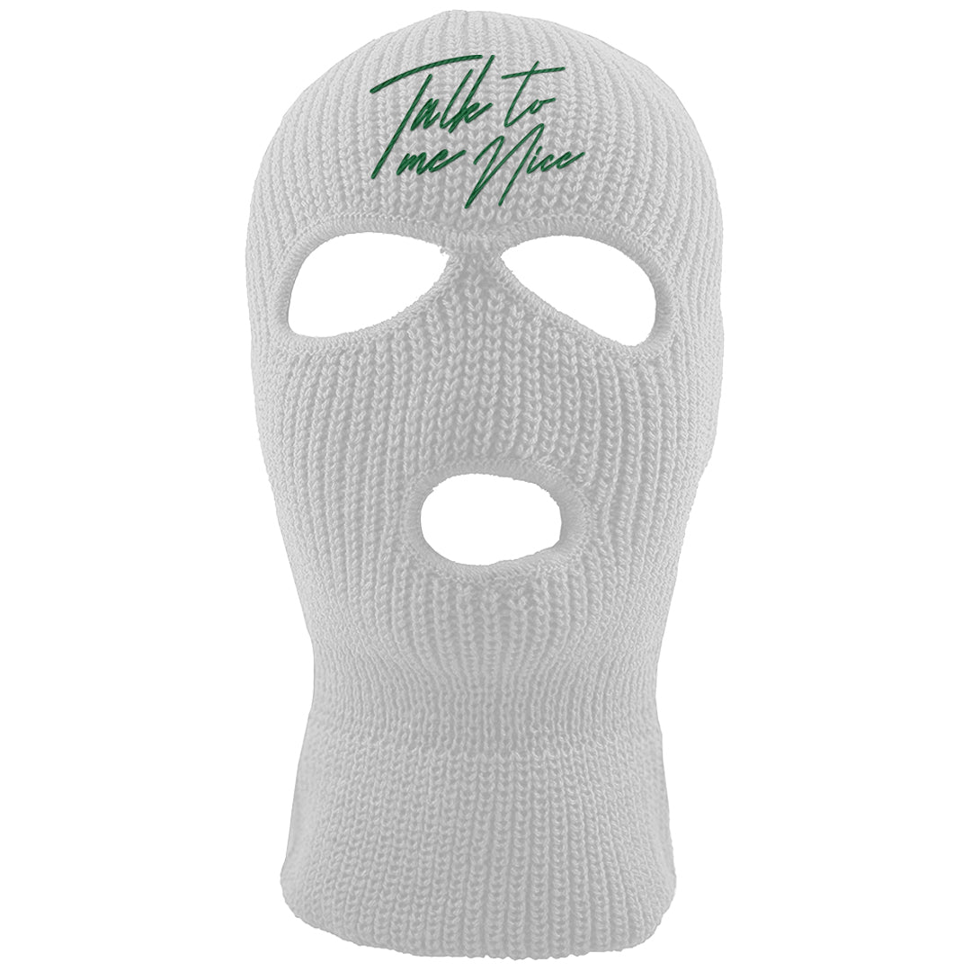 Golf Change 1s Ski Mask | Talk To Me Nice, White