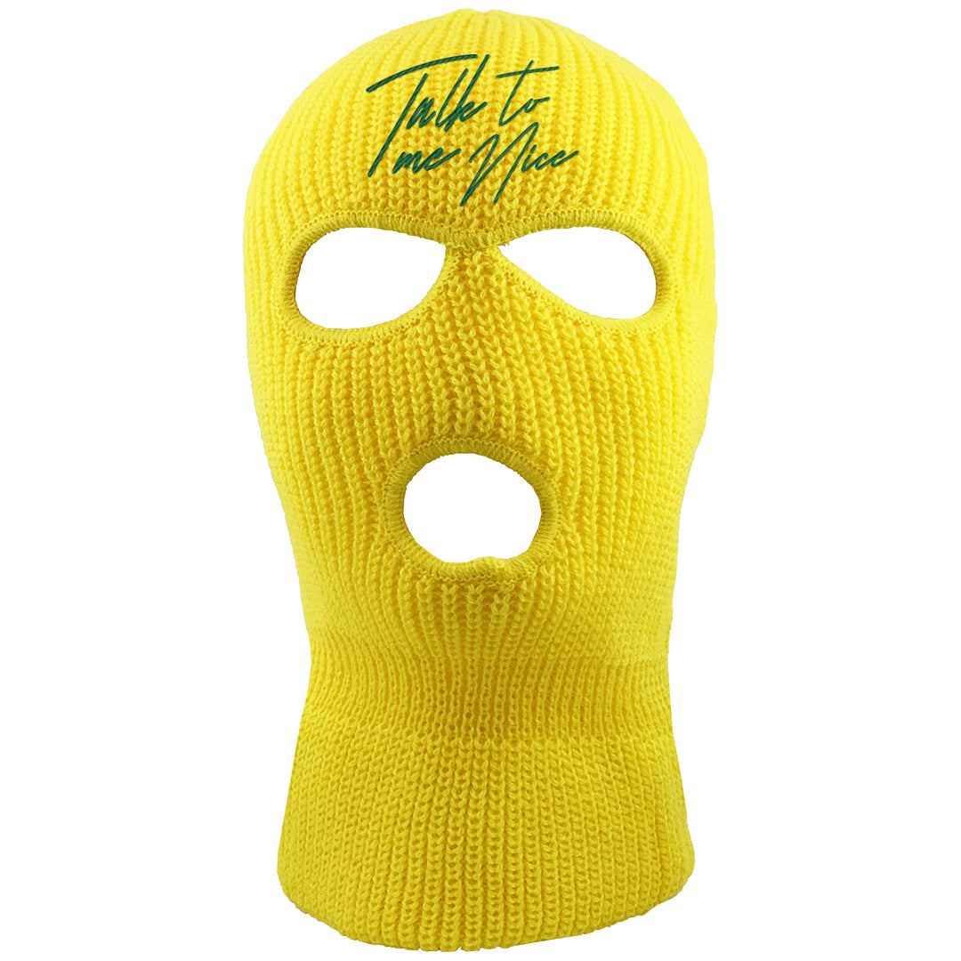 Golf Change 1s Ski Mask | Talk To Me Nice, Yellow