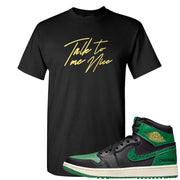 Golf Change 1s T Shirt | Talk To Me Nice, Black