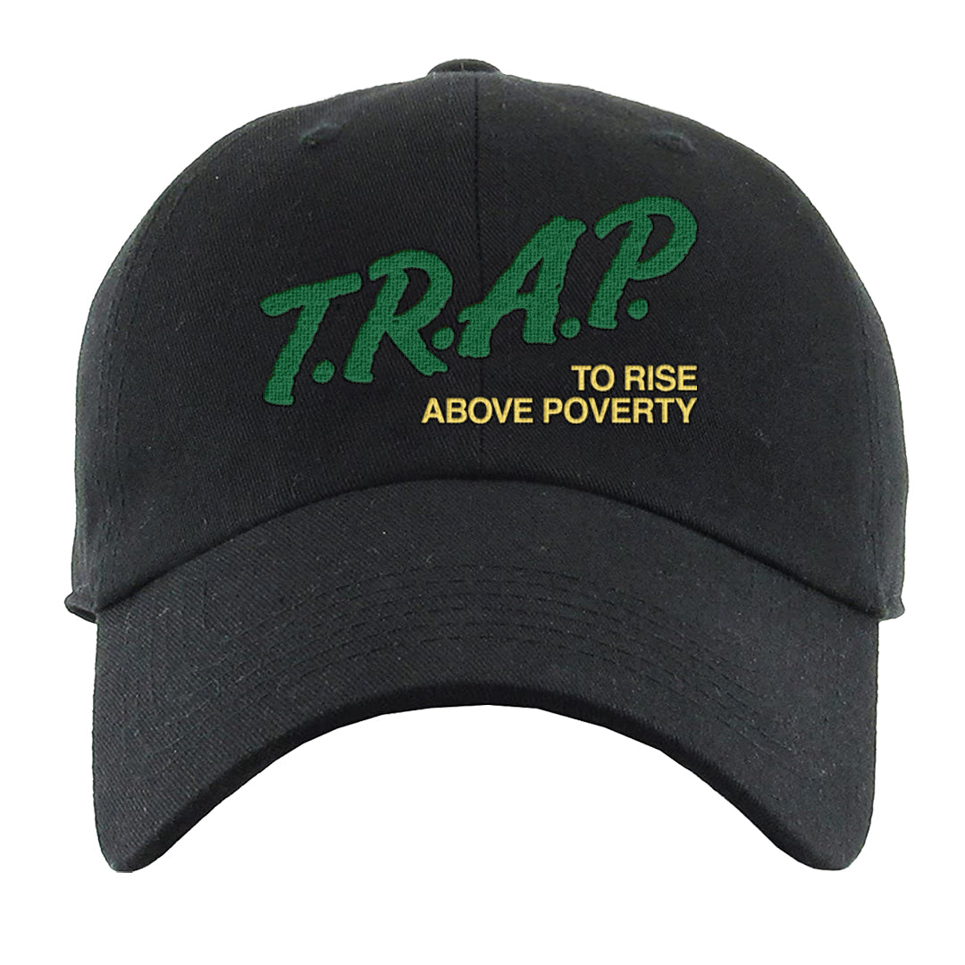 Golf Change 1s Dad Hat | Trap To Rise Above Poverty, Black