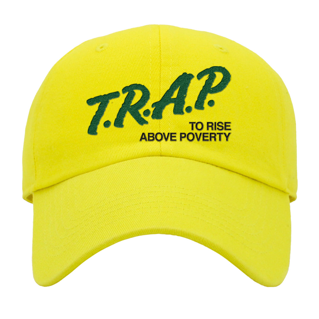 Golf Change 1s Dad Hat | Trap To Rise Above Poverty, Yellow