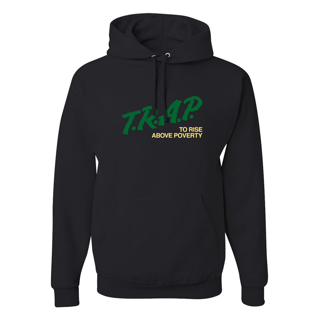 Golf Change 1s Hoodie | Trap To Rise Above Poverty, Black