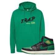 Golf Change 1s Hoodie | Trap To Rise Above Poverty, Kelly