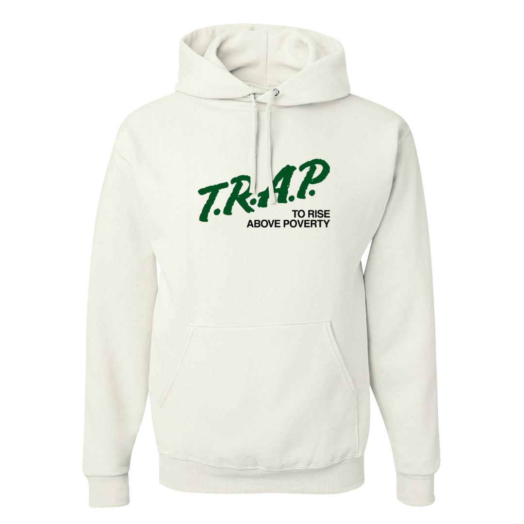 Golf Change 1s Hoodie | Trap To Rise Above Poverty, White