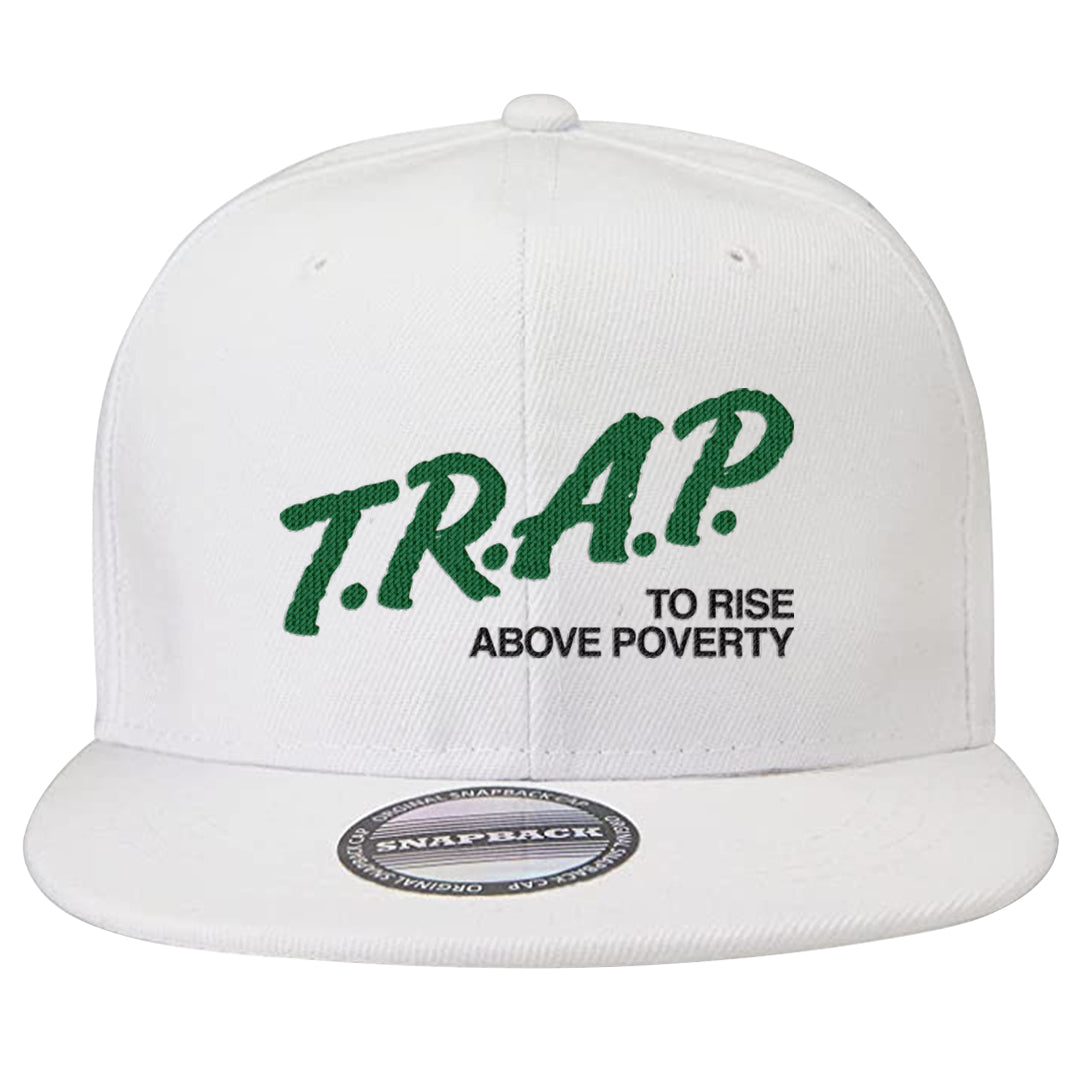 Golf Change 1s Snapback Hat | Trap To Rise Above Poverty, White