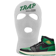 Golf Change 1s Ski Mask | Trap To Rise Above Poverty, White