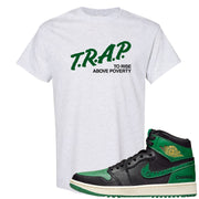 Golf Change 1s T Shirt | Trap To Rise Above Poverty, Ash