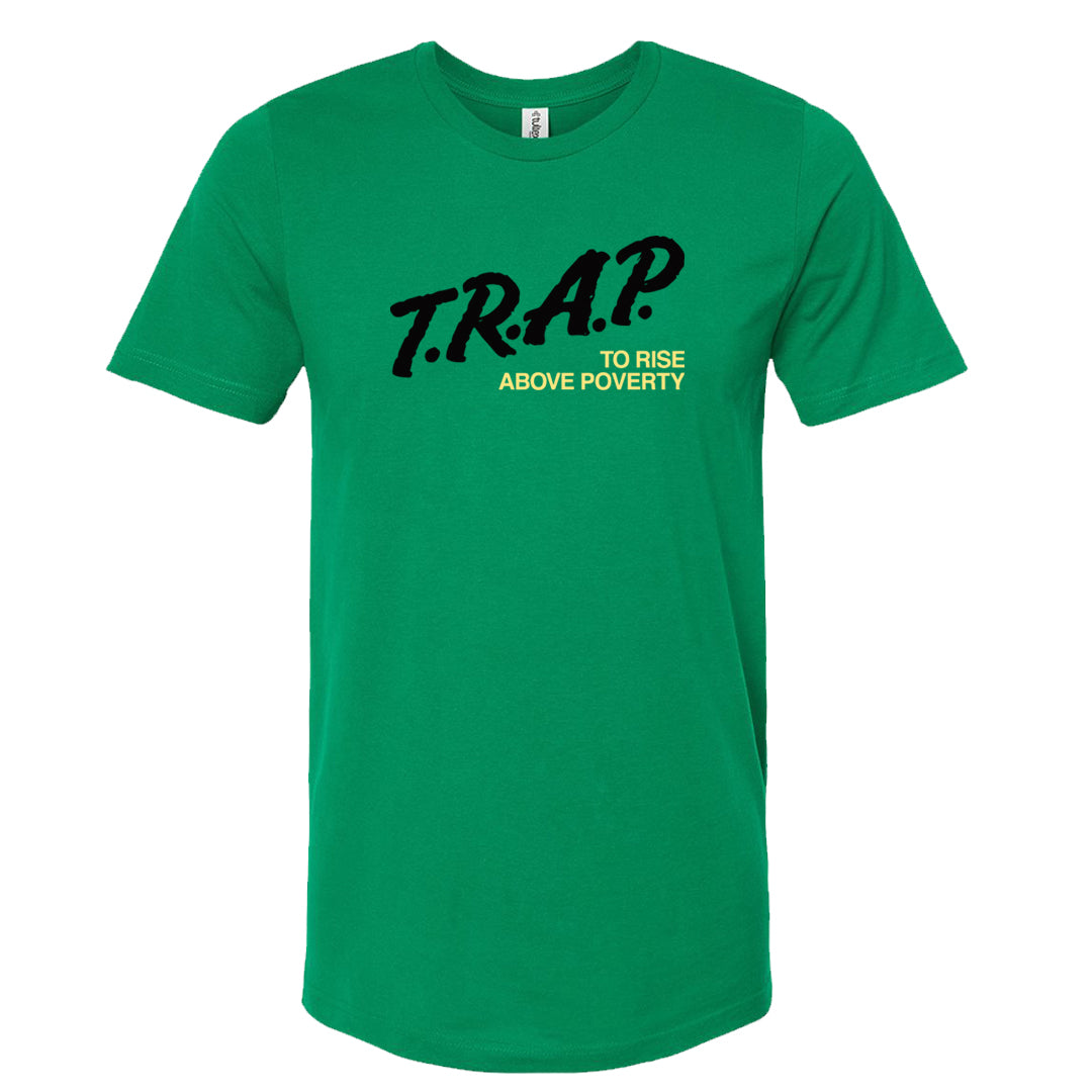 Golf Change 1s T Shirt | Trap To Rise Above Poverty, Kelly