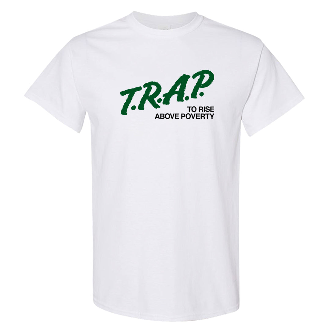 Golf Change 1s T Shirt | Trap To Rise Above Poverty, White