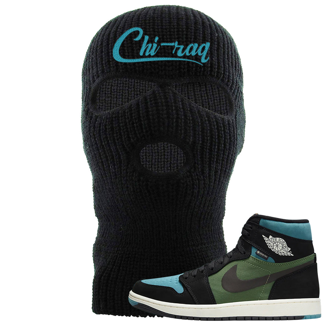 Element Black Olive High 1s Ski Mask | Chiraq, Black