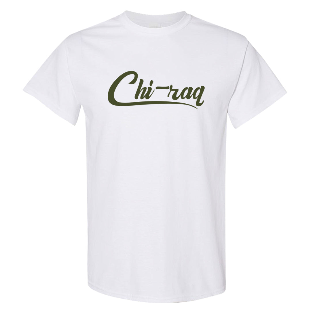 Element Black Olive High 1s T Shirt | Chiraq, White