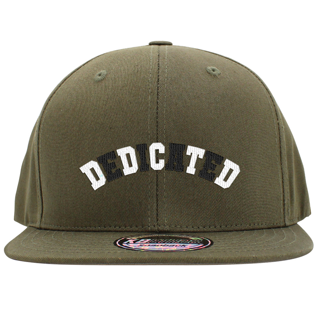 Element Black Olive High 1s Snapback Hat | Dedicated, Olive