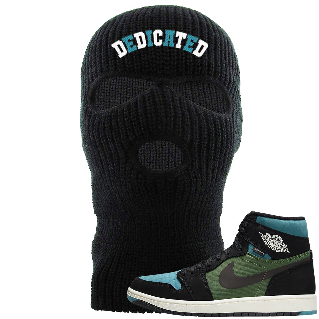 Element Black Olive High 1s Ski Mask | Dedicated, Black