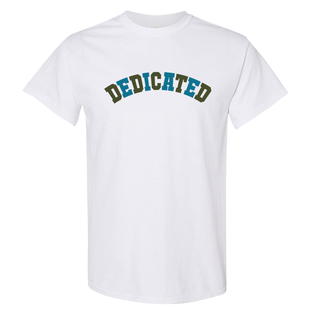 Element Black Olive High 1s T Shirt | Dedicated, White