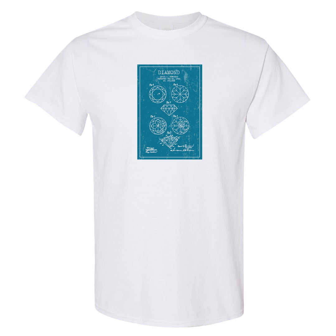Element Black Olive High 1s T Shirt | Diamond Patent Sketch, White