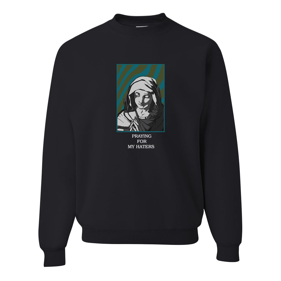 Element Black Olive High 1s Crewneck Sweatshirt | God Told Me, Black