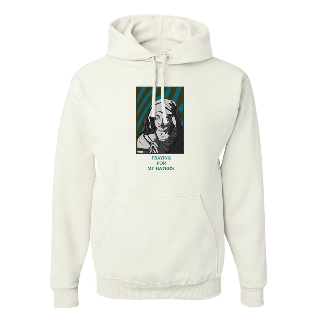Element Black Olive High 1s Hoodie | God Told Me, White