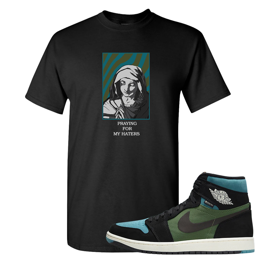 Element Black Olive High 1s T Shirt | God Told Me, Black