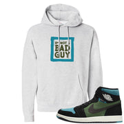 Element Black Olive High 1s Hoodie | I'm Not A Bad Guy, Ash