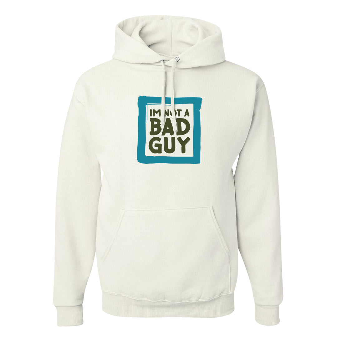 Element Black Olive High 1s Hoodie | I'm Not A Bad Guy, White