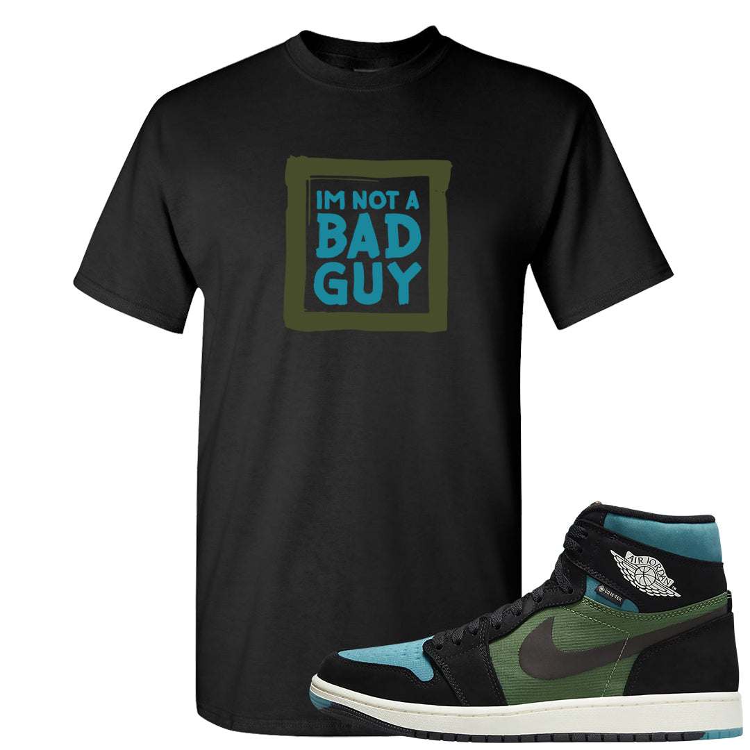 Element Black Olive High 1s T Shirt | I'm Not A Bad Guy, Black