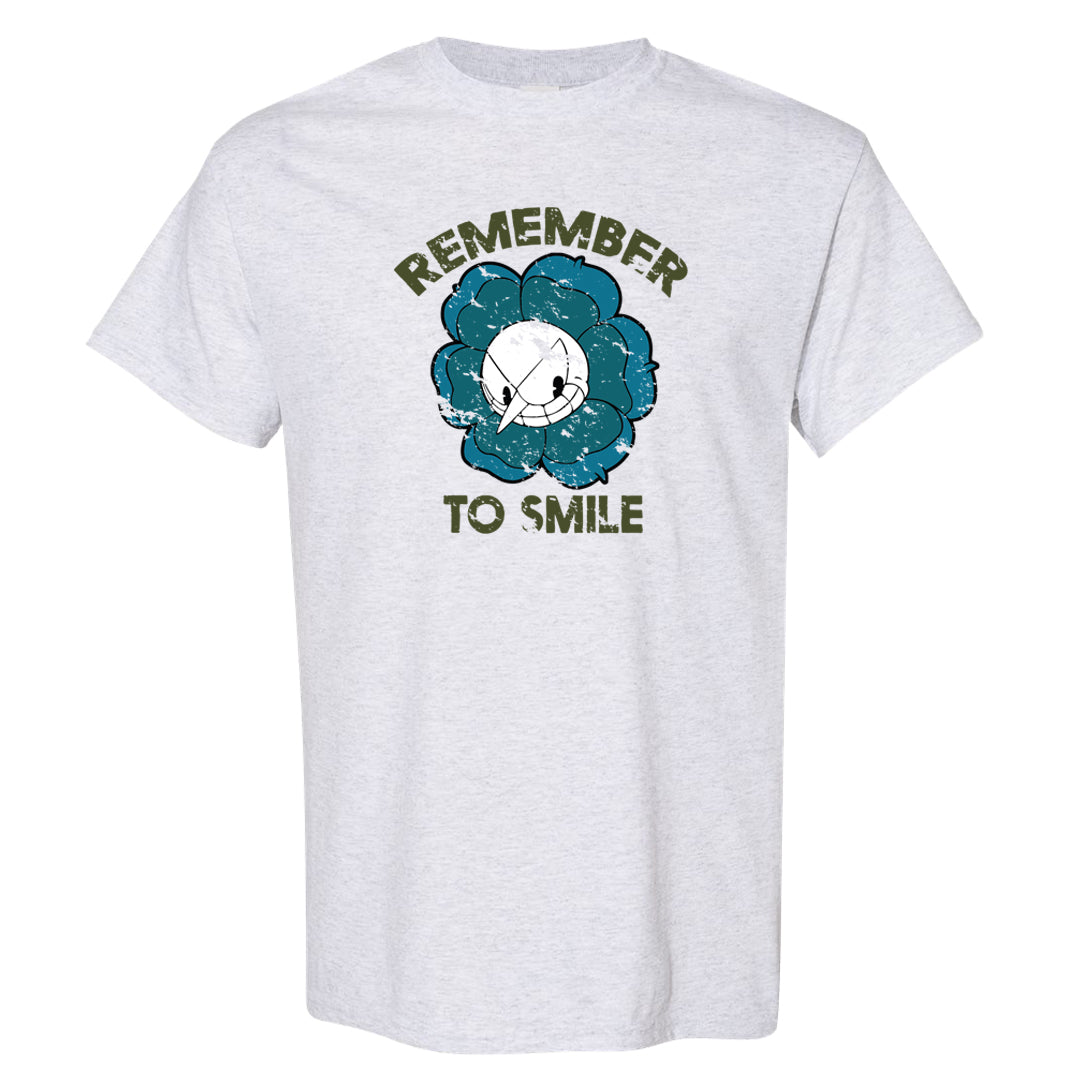 Element Black Olive High 1s T Shirt | Remember To Smile, Ash