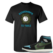 Element Black Olive High 1s T Shirt | Remember To Smile, Black
