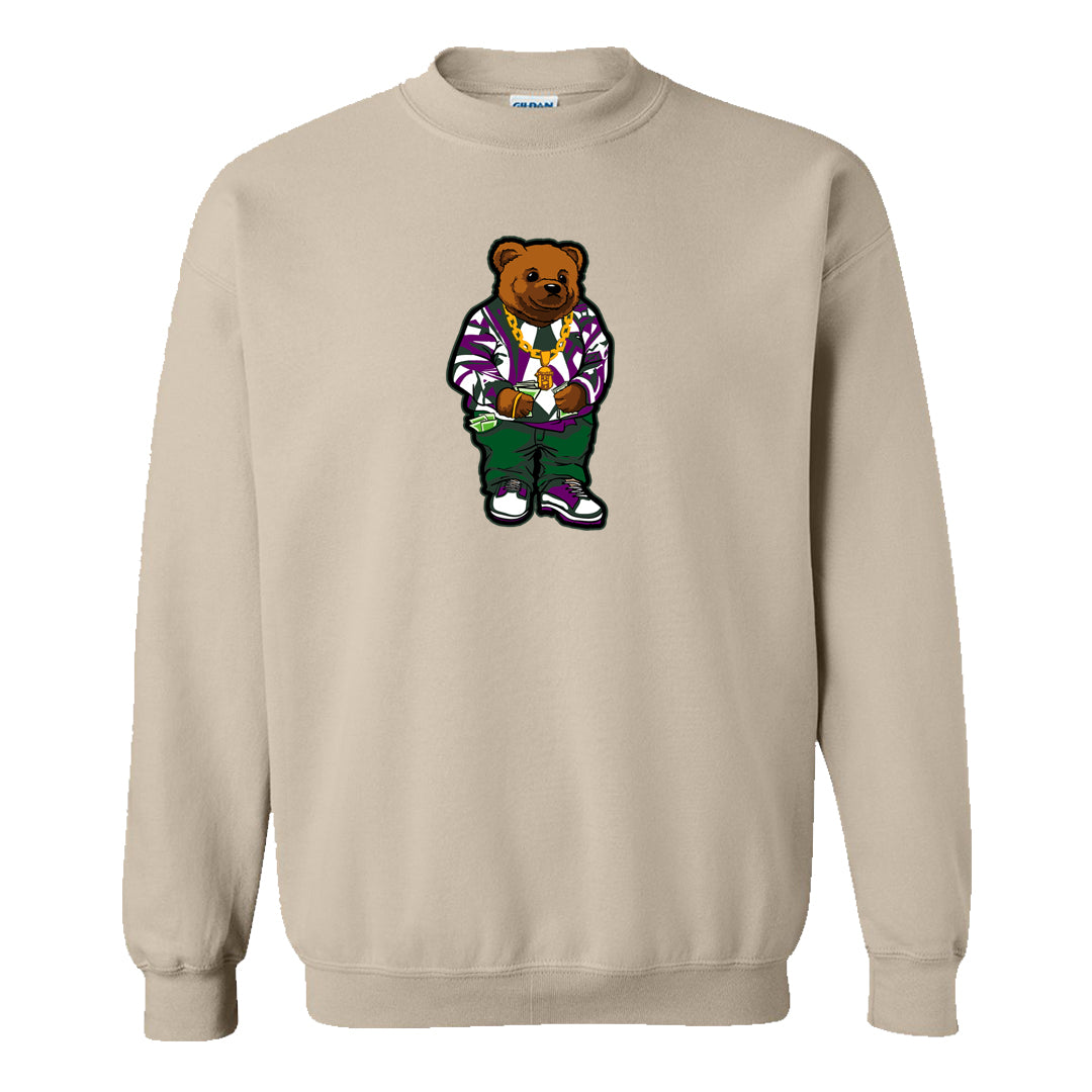 Galactic Jade High 1s Crewneck Sweatshirt | Sweater Bear, Sand