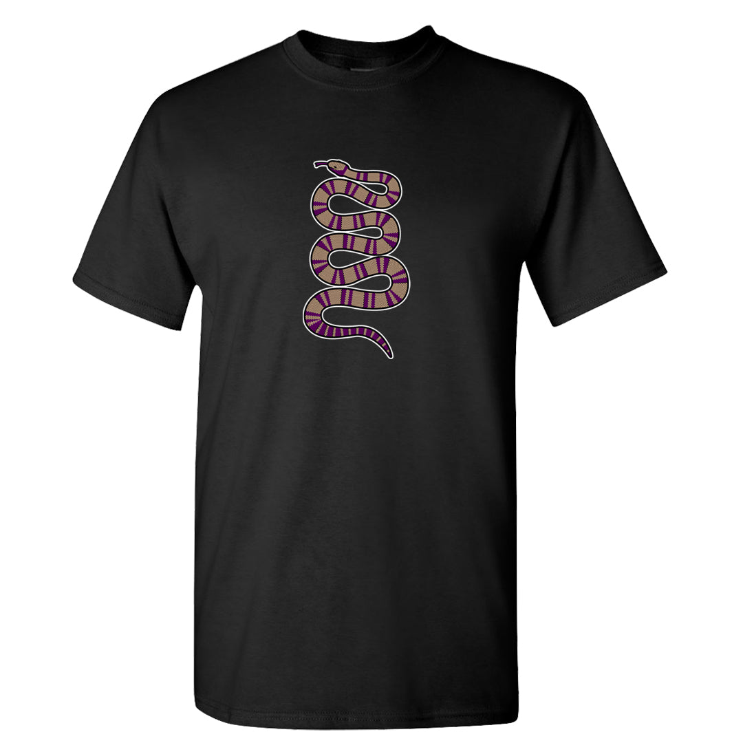 Galactic Jade High 1s T Shirt | Coiled Snake, Black