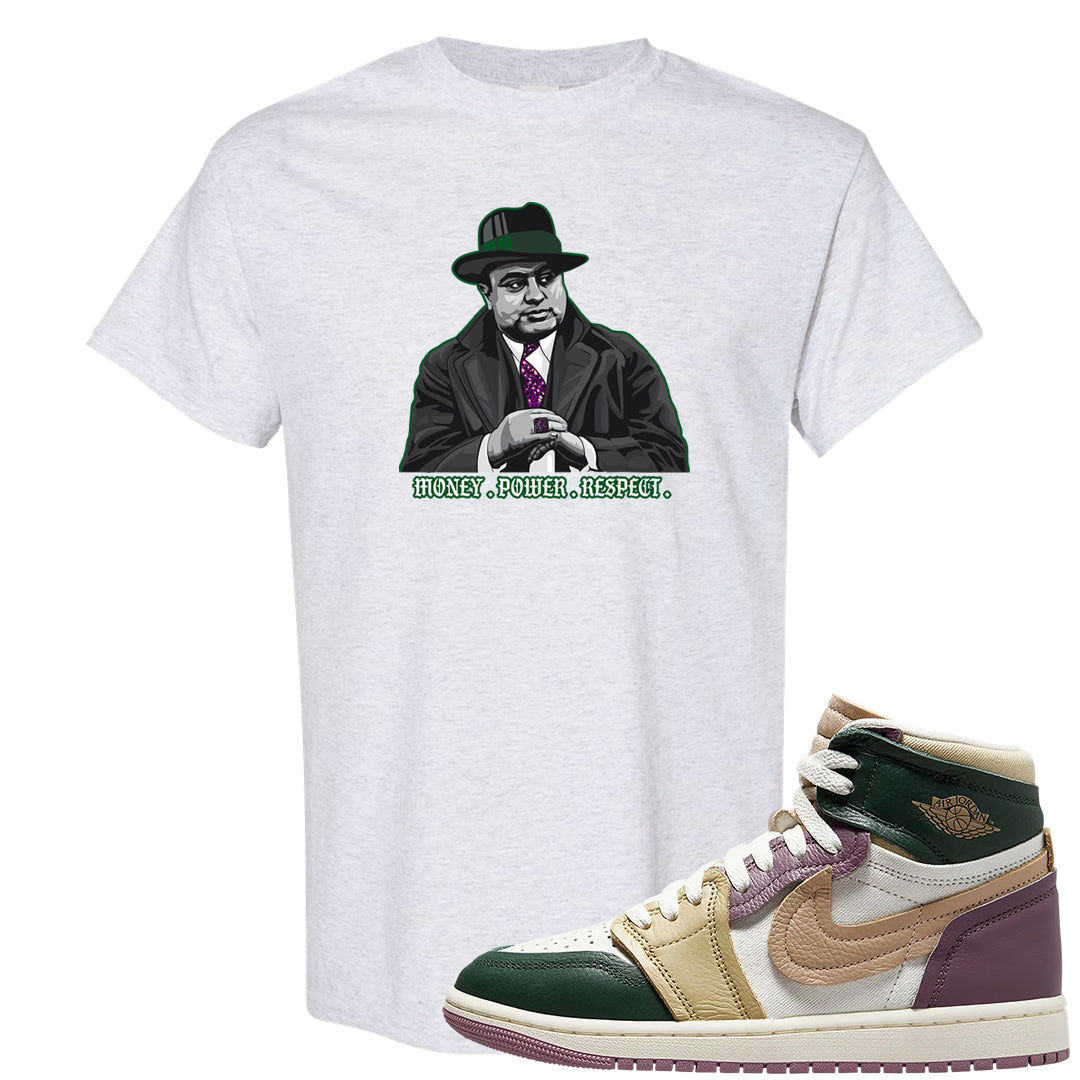 Galactic Jade High 1s T Shirt | Capone Illustration, Ash
