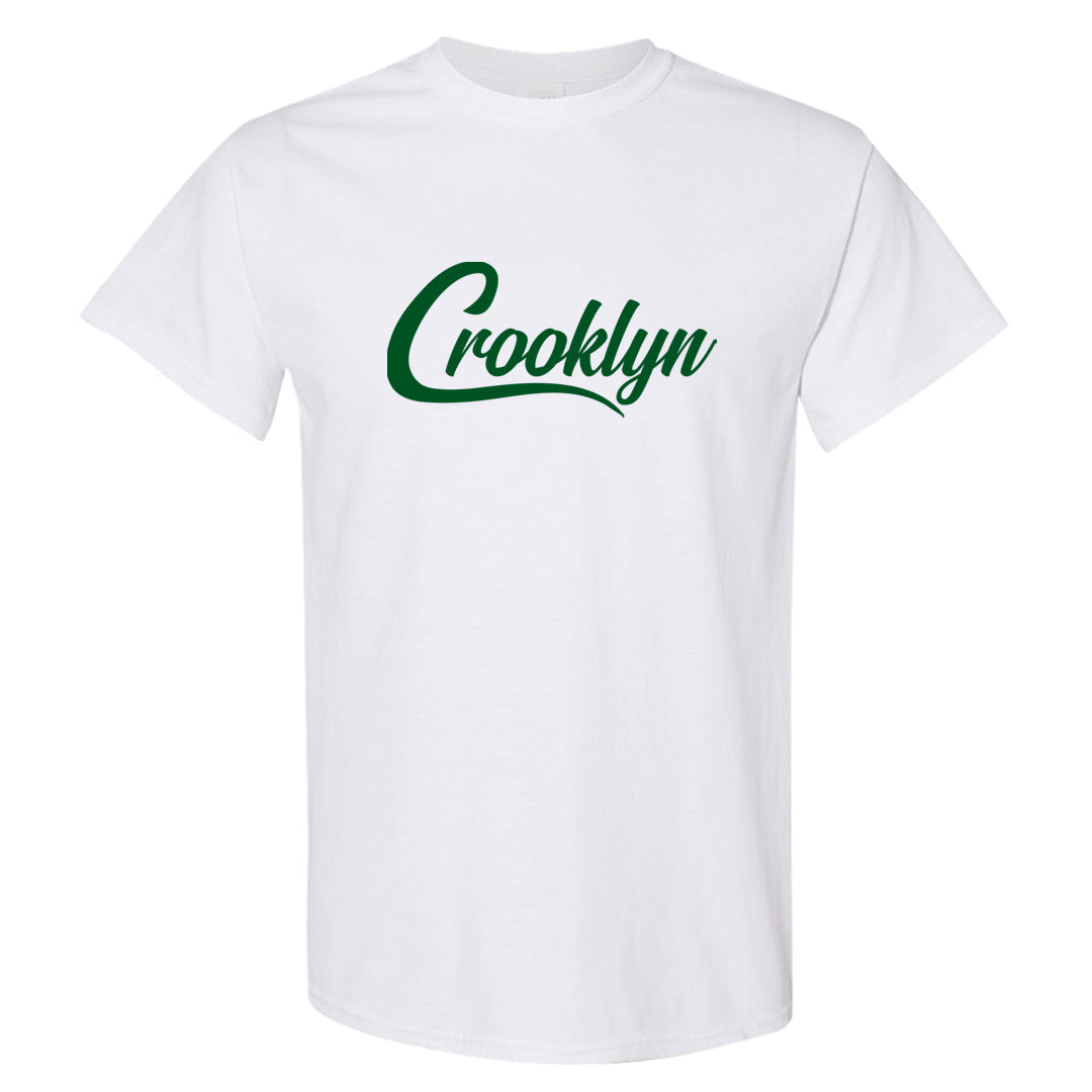 Galactic Jade High 1s T Shirt | Crooklyn, White