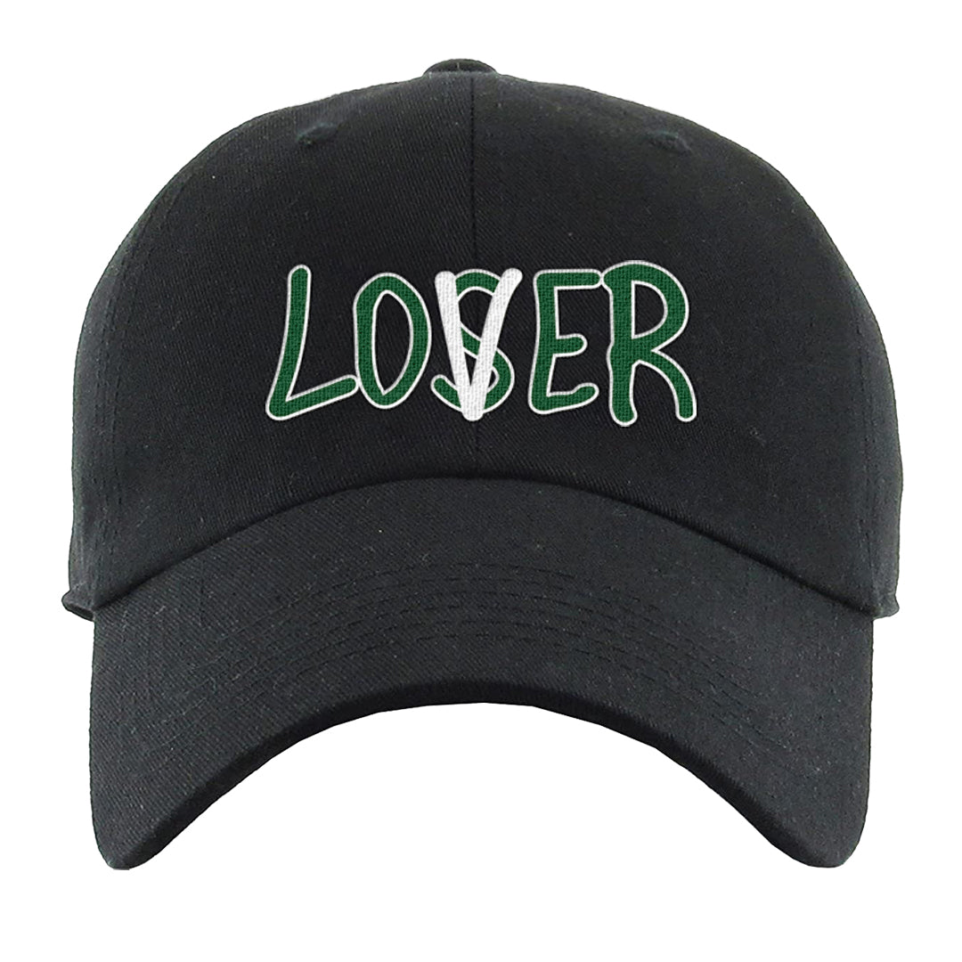 Galactic Jade High 1s Dad Hat | Lover, Black