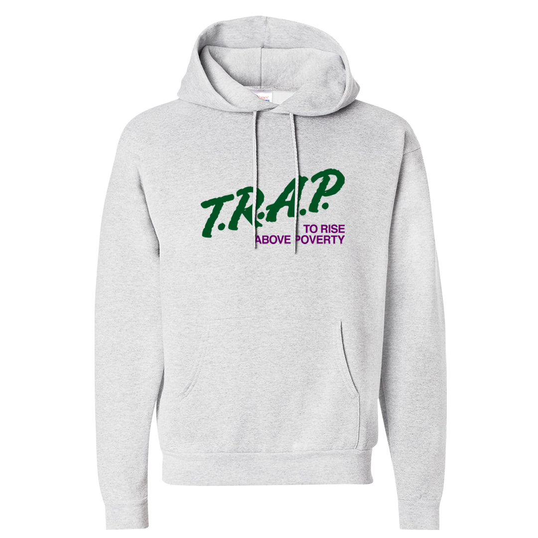 Galactic Jade High 1s Hoodie | Trap To Rise Above Poverty, Ash