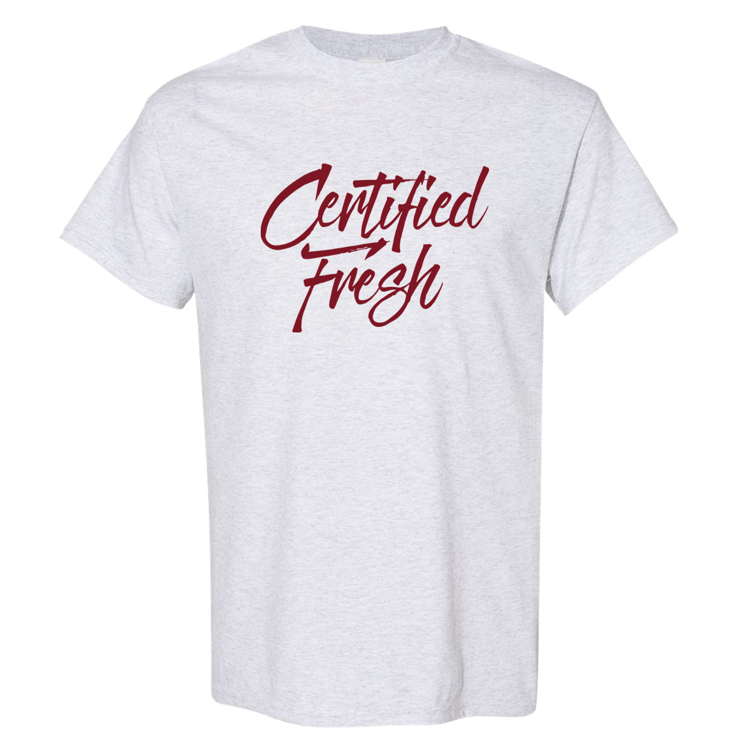 Metallic Burgundy High 1s T Shirt | Certified Fresh, Ash